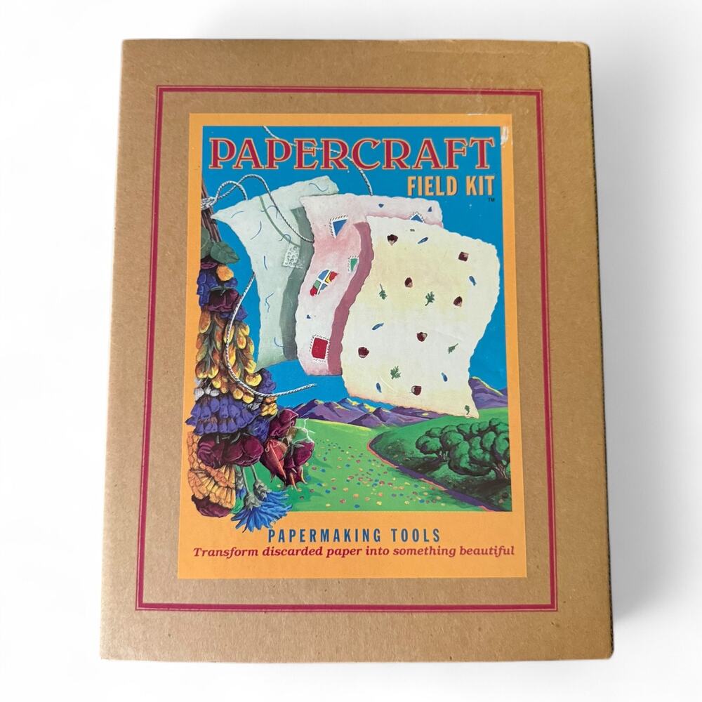 Papercraft Field Kit Paper Making Crafting Kit NEW
